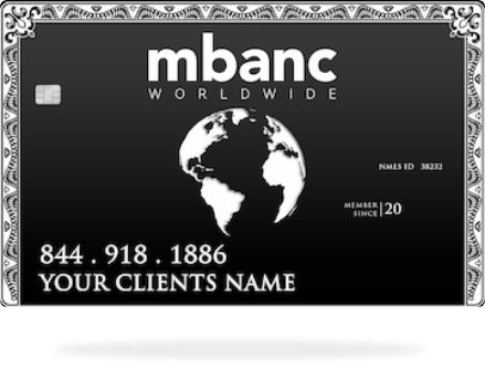 Mbanc luxury card